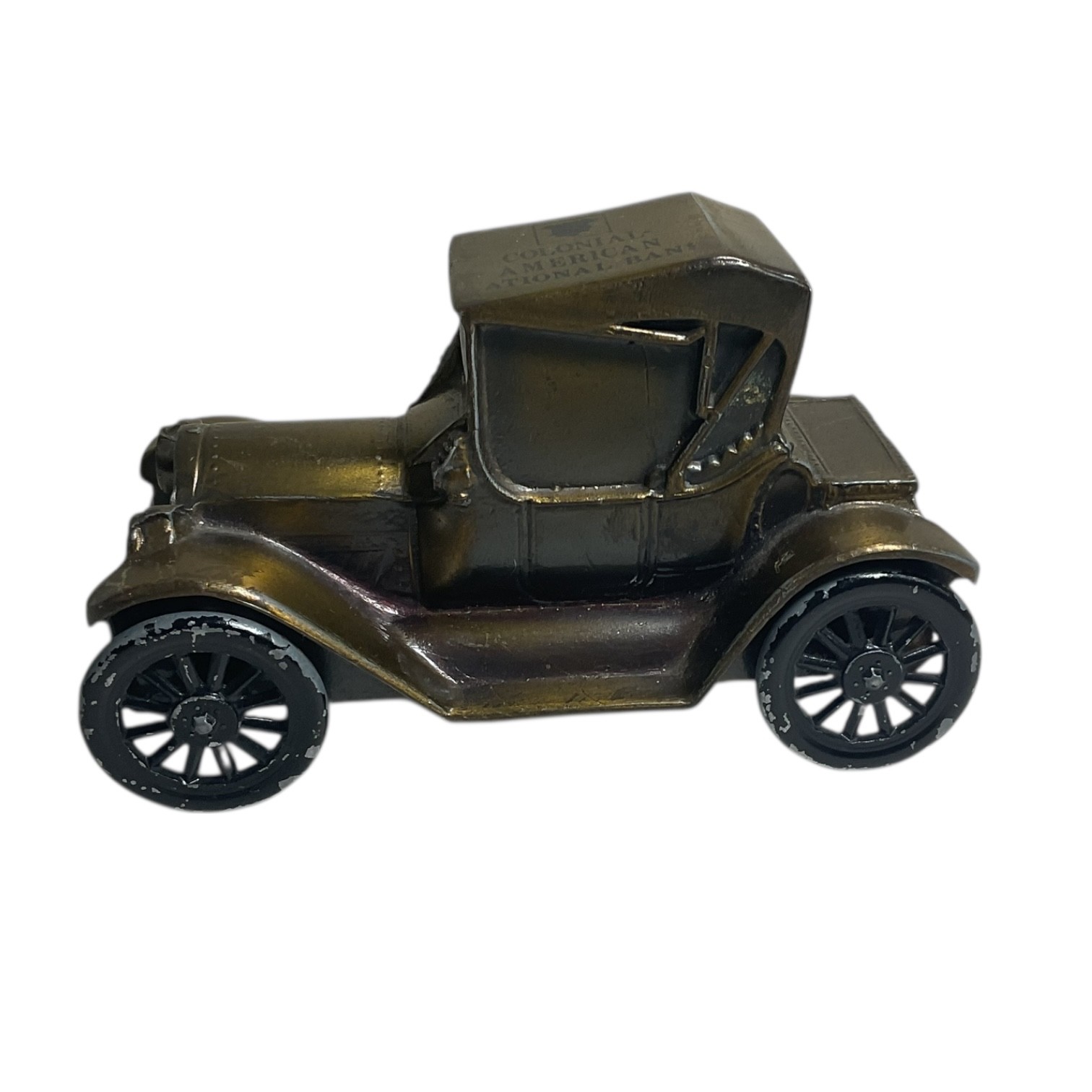 Vintage Banthrico 1915 Chevy Roadster Coin Bank Colonial American National Bank Vintage Banthrico 1915 Chevy Roadster Coin Bank Colonial American National Bank