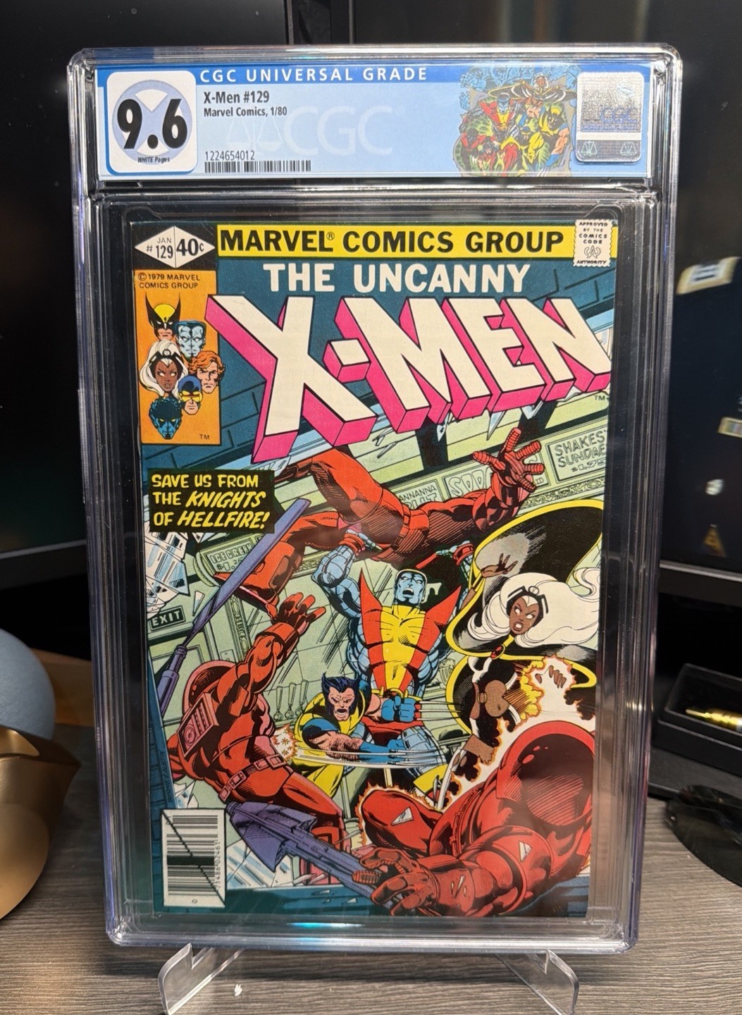 💫X-MEN #129 CGC 9.6 WP 1st app. Kitty Pryde & Emma Frost White Queen Byrne