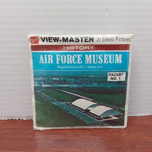 View-Master Air Force Museum Packet 1 A600 NEW Factory Sealed 