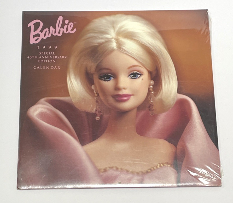 Barbie Vintage 40TH Anniversary Special Edition 1999 Calendar Hallmark NOS Barbie Vintage 40TH Anniversary Special Edition 1999 Calendar Hallmark NOS