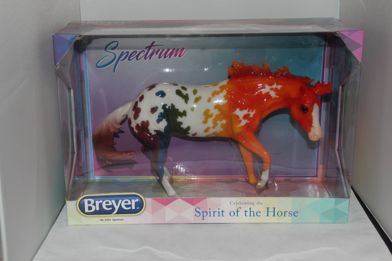 Breyer Spectrum 2020 #1834 Limited Edition Rainbow New in Box