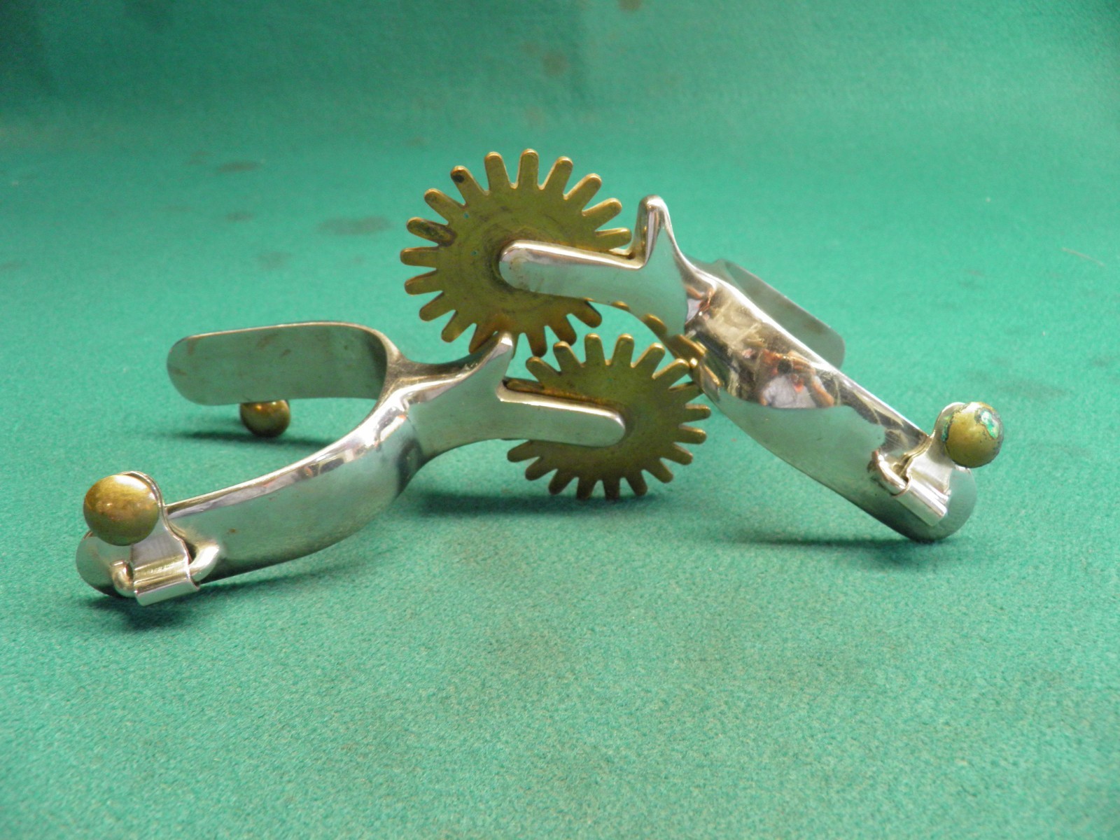 NICE USED PAIR OF WESTERN COWBOY SPURS