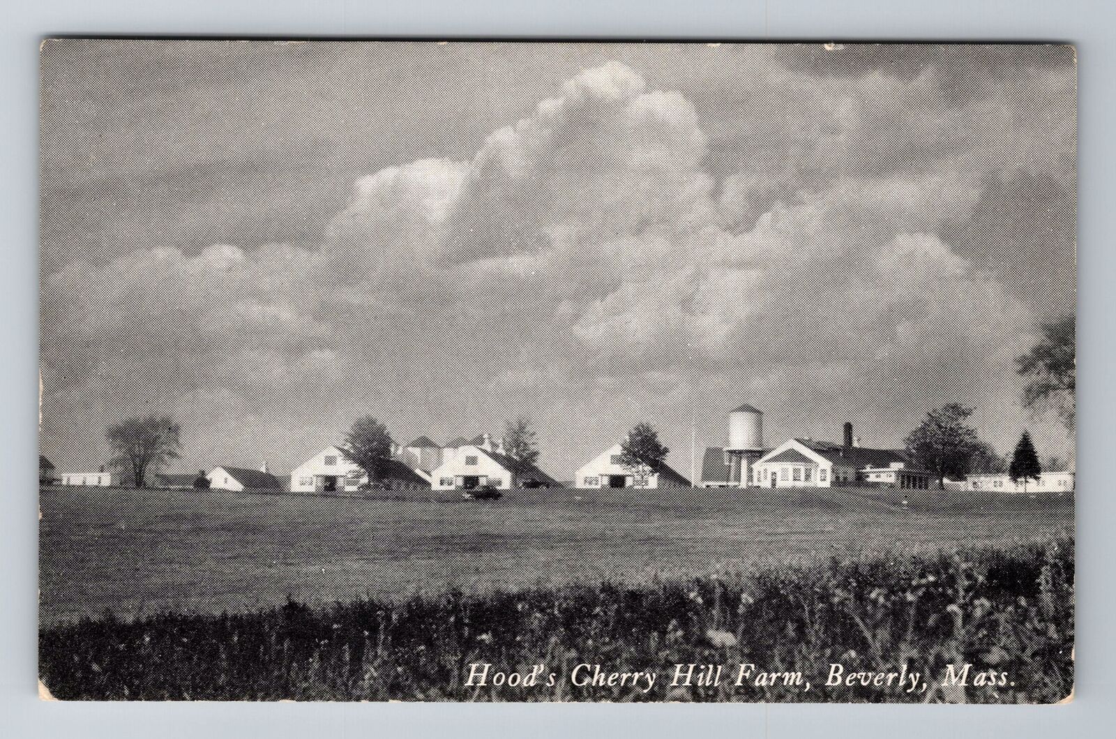 Beverly, MA-Massachusetts, Hood's Cherry Hill Farm Antique, Vintage Postcard
