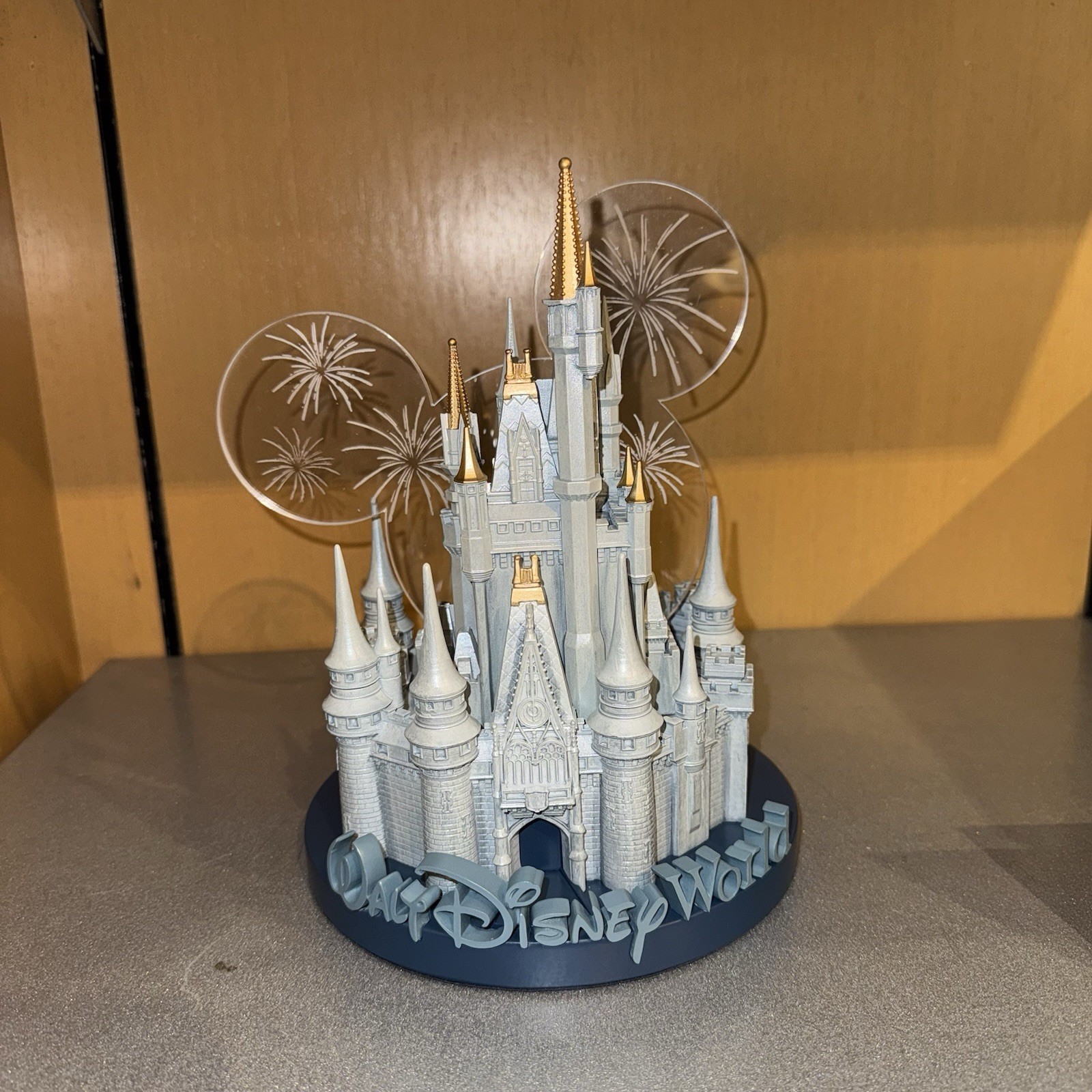 2026 Walt Disney World Cinderella Castle Light-Up Figurine New in Box
