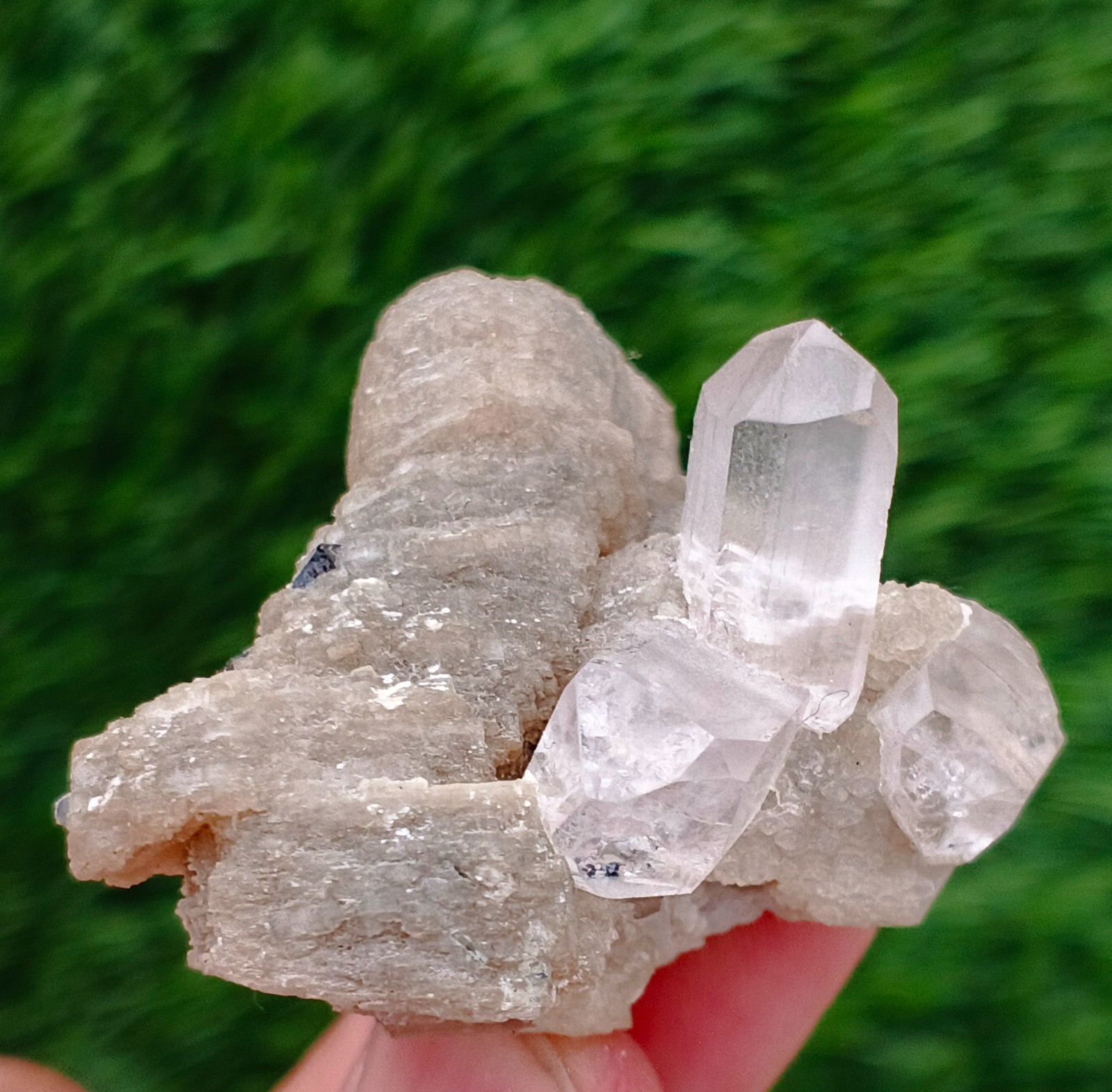 31 Gm Outstanding Natural Topaz crystal specimen on Matrix from Skardu valley Pa