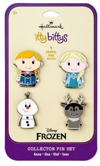 itty bitty® Disney Frozen Collectible Enamel Pins, Set of 4 itty bitty® Disney Frozen Collectible Enamel Pins, Set of 4