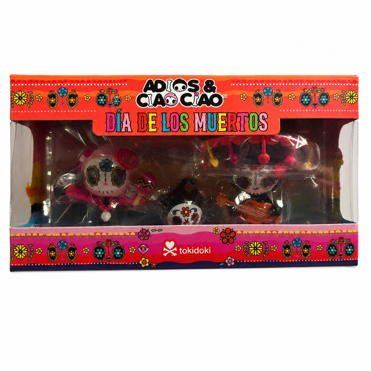 Tokidoki Adios & Ciao Ciao Dia de los Muertos 3-Pack Vinyl Figures NEW Tokidoki Adios & Ciao Ciao Dia de los Muertos 3-Pack Vinyl Figures NEW
