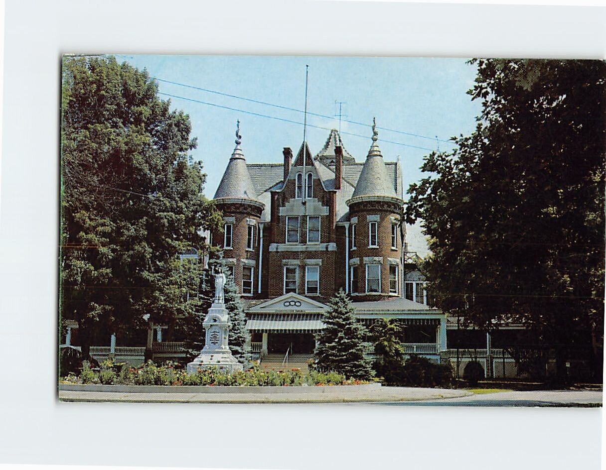 Postcard Administration Building Greensburg Indiana USA