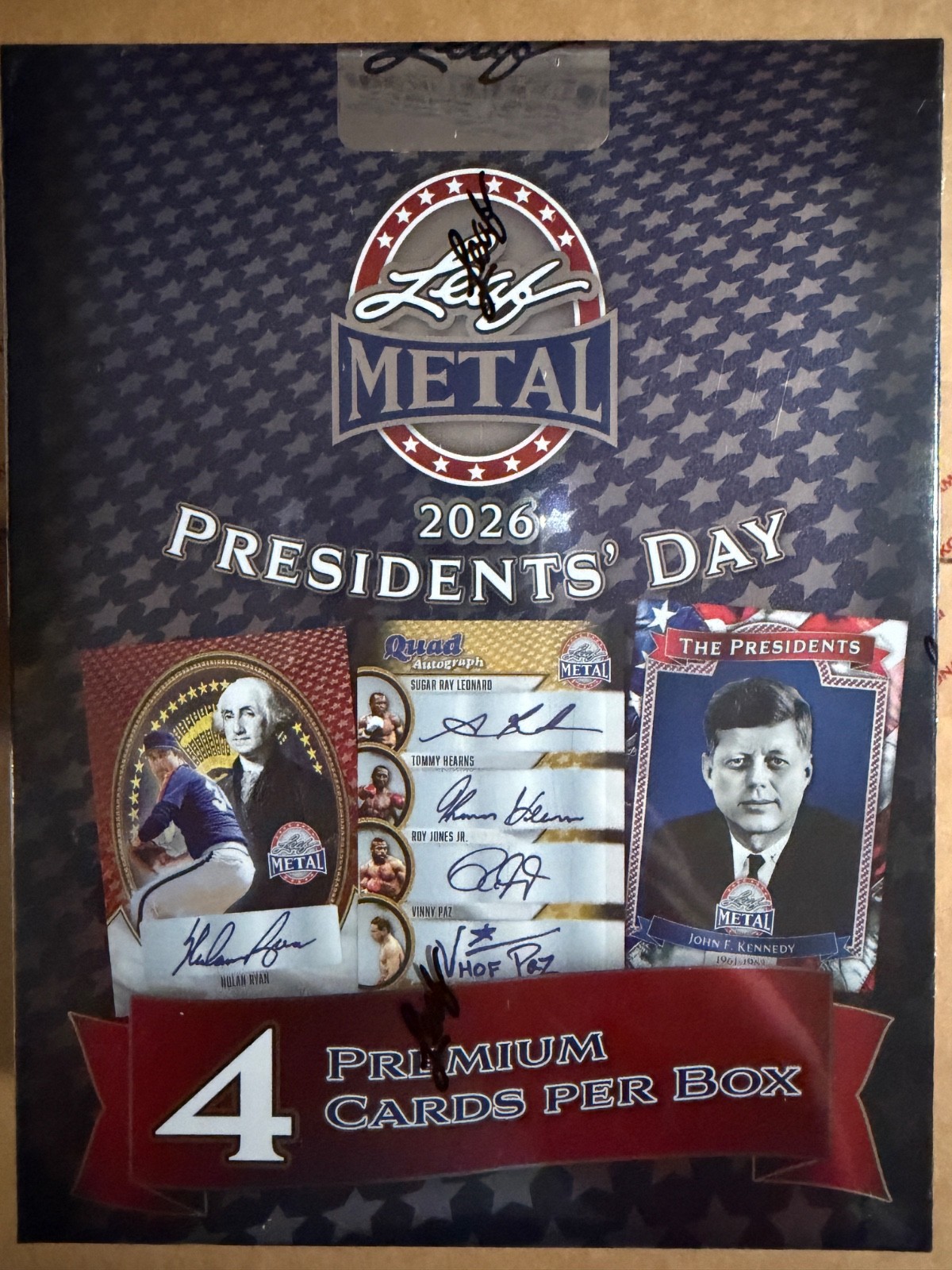 2026 Leaf Presidents Day Factory Sealed Hobby Box 2026 Leaf Presidents Day Factory Sealed Hobby Box