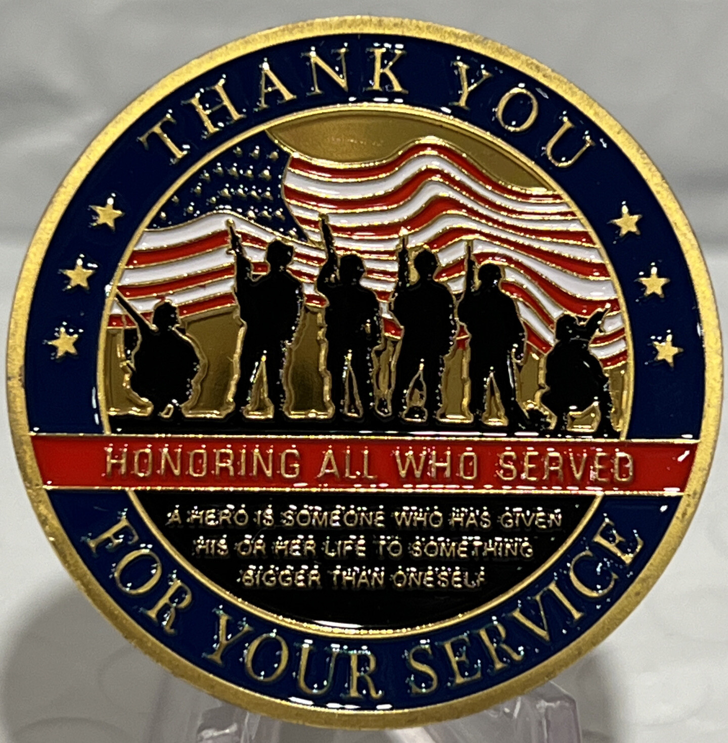 * 100 Pieces Thank You Veteran for Your Service”Military Challenge Coin Honoring * 100 Pieces Thank You Veteran for Your Service”Military Challenge Coin Honoring