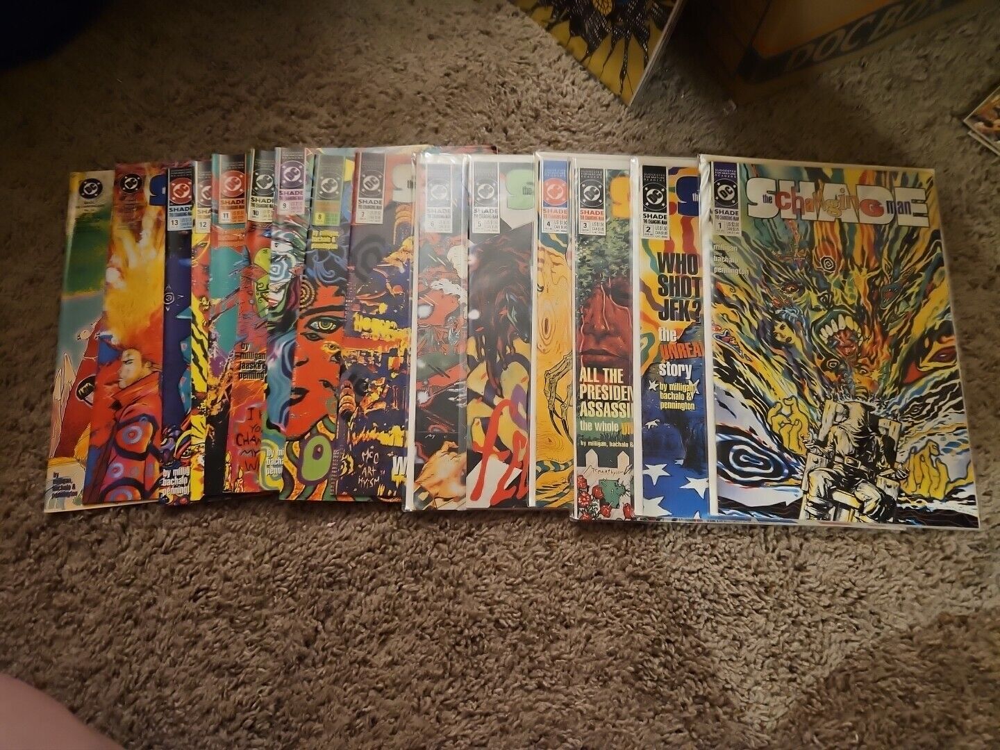 The Changing Man Shade Comic #1-15 1990