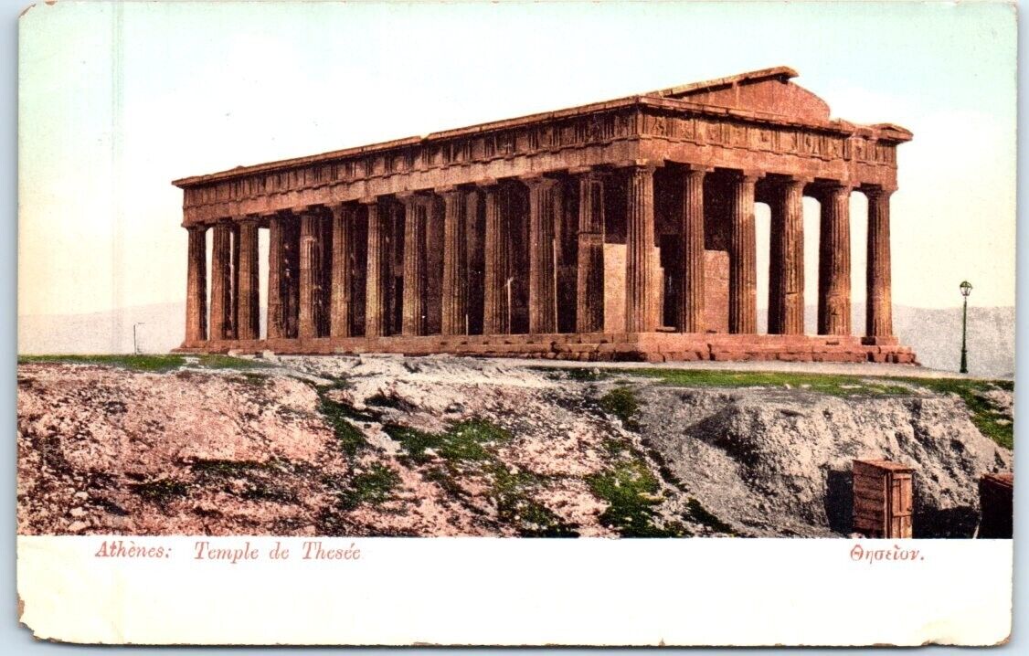 Postcard - Temple of Theseus - Athens, Greece