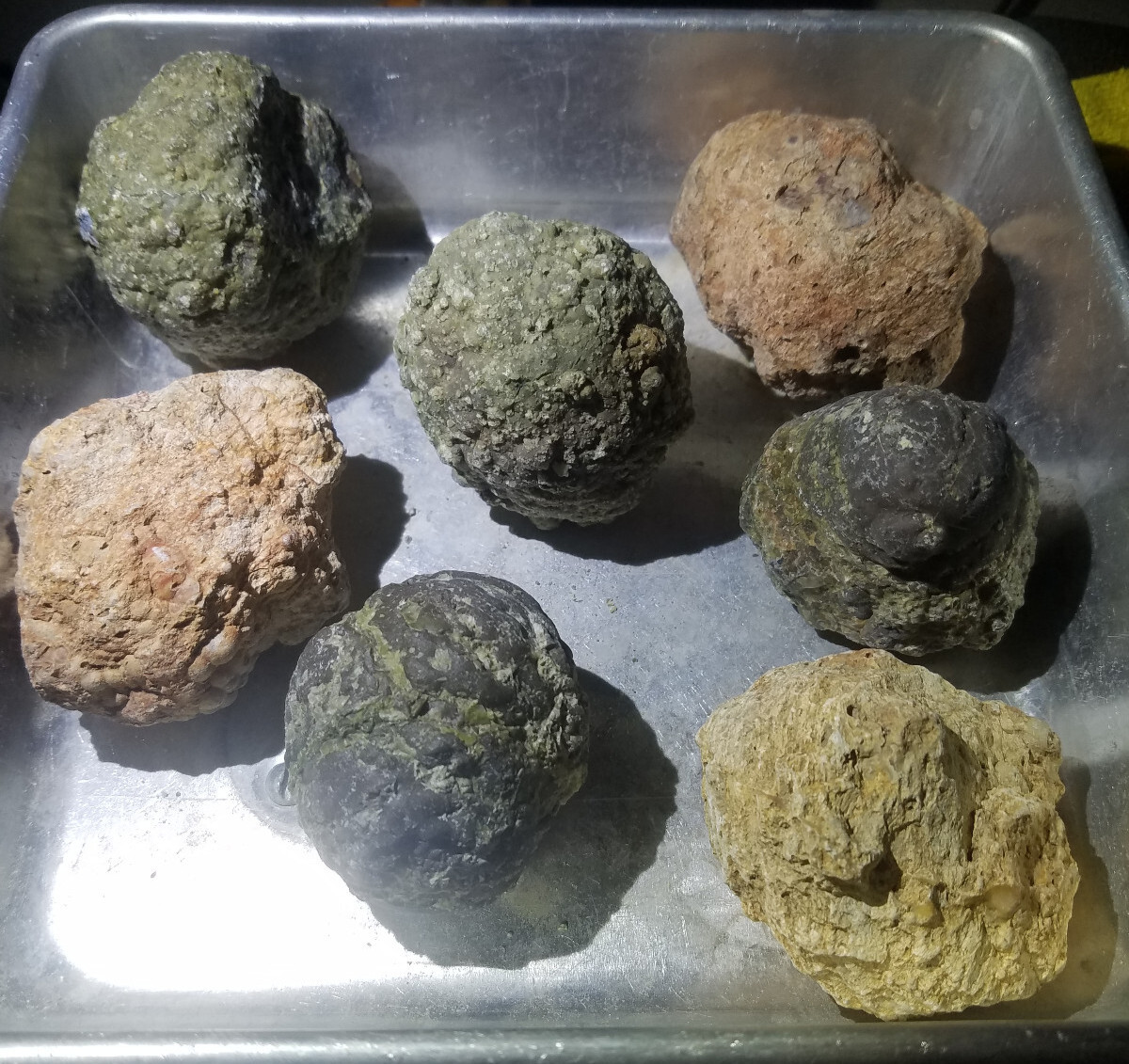 (Each 1-lb LOT) = ( 7 to 8 Thundereggs Rough) • Oregon Rocks • Tumbler Lapidary (Each 1-lb LOT) = ( 7 to 8 Thundereggs Rough) • Oregon Rocks • Tumbler Lapidary