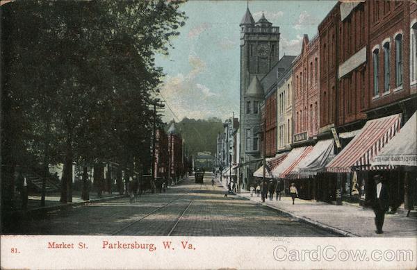 1908 Parkersburg,WV Market St. Wood County West Virginia C.E. Wheelock & Co.
