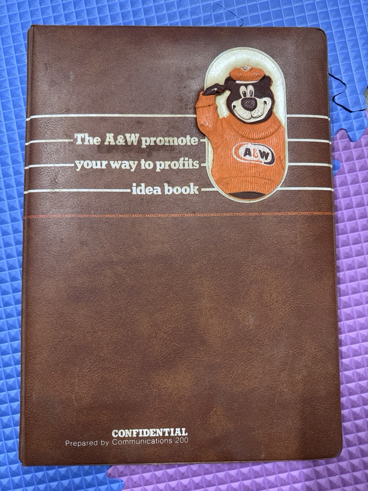 Vintage 1970s A & W Idea Book Exclusive Franchise Album Incredibly RARE Must See Vintage 1970s A & W Idea Book Exclusive Franchise Album Incredibly RARE Must See