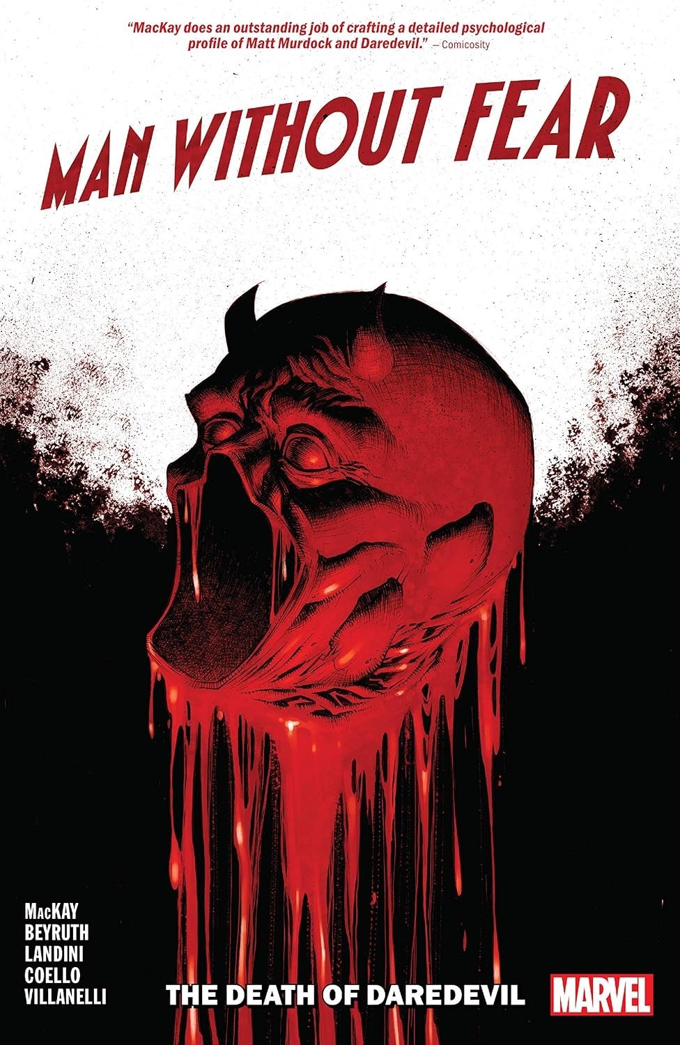 π΄π₯ MAN WITHOUT FEAR THE DEATH OF DAREDEVIL TPB PAPERBACK JED MACKAY 2019 OOP π΄π₯ MAN WITHOUT FEAR THE DEATH OF DAREDEVIL TPB PAPERBACK JED MACKAY 2019 OOP