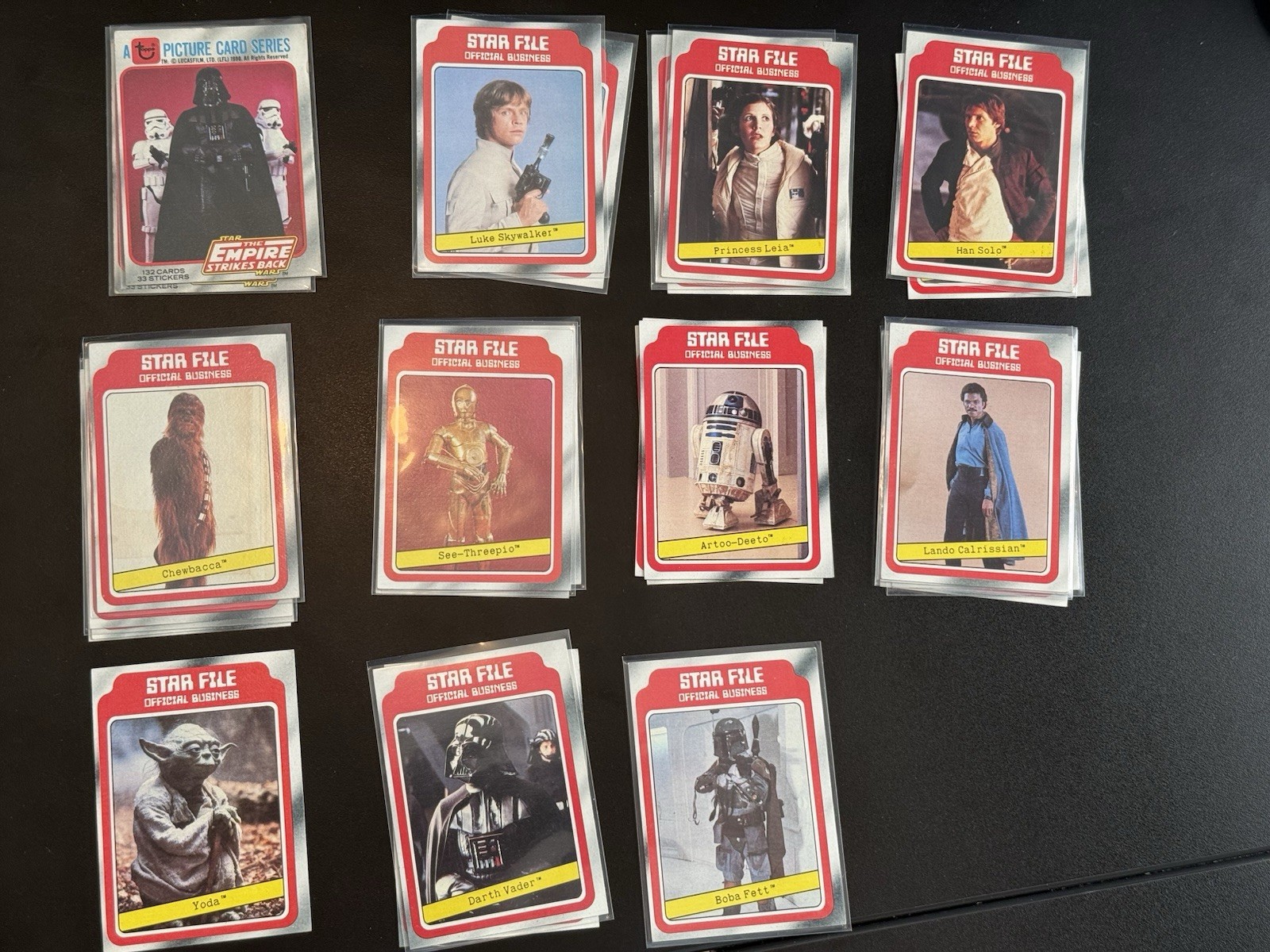 1980 Topps Empire Strikes Back Series 1 U-Pick EX/NM Star Wars High Inventory