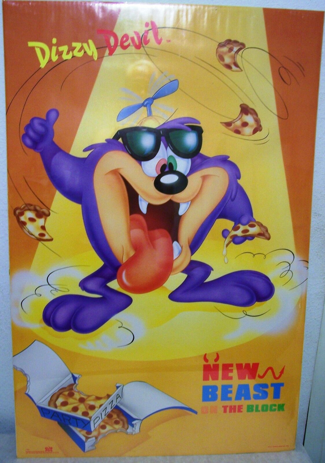 Taz Dizzy Devil Poster New Beast on the Block\