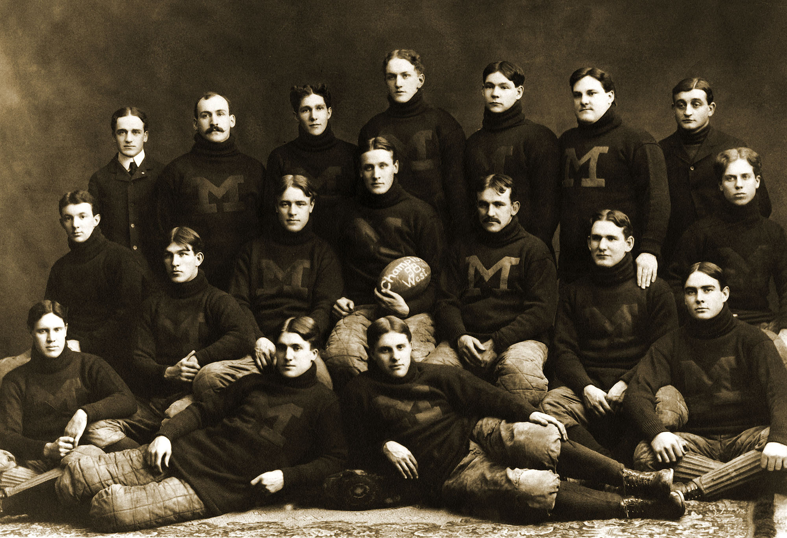 1898 University of Michigan Football Team Vintage Old Photo 13 1898 University of Michigan Football Team Vintage Old Photo 13