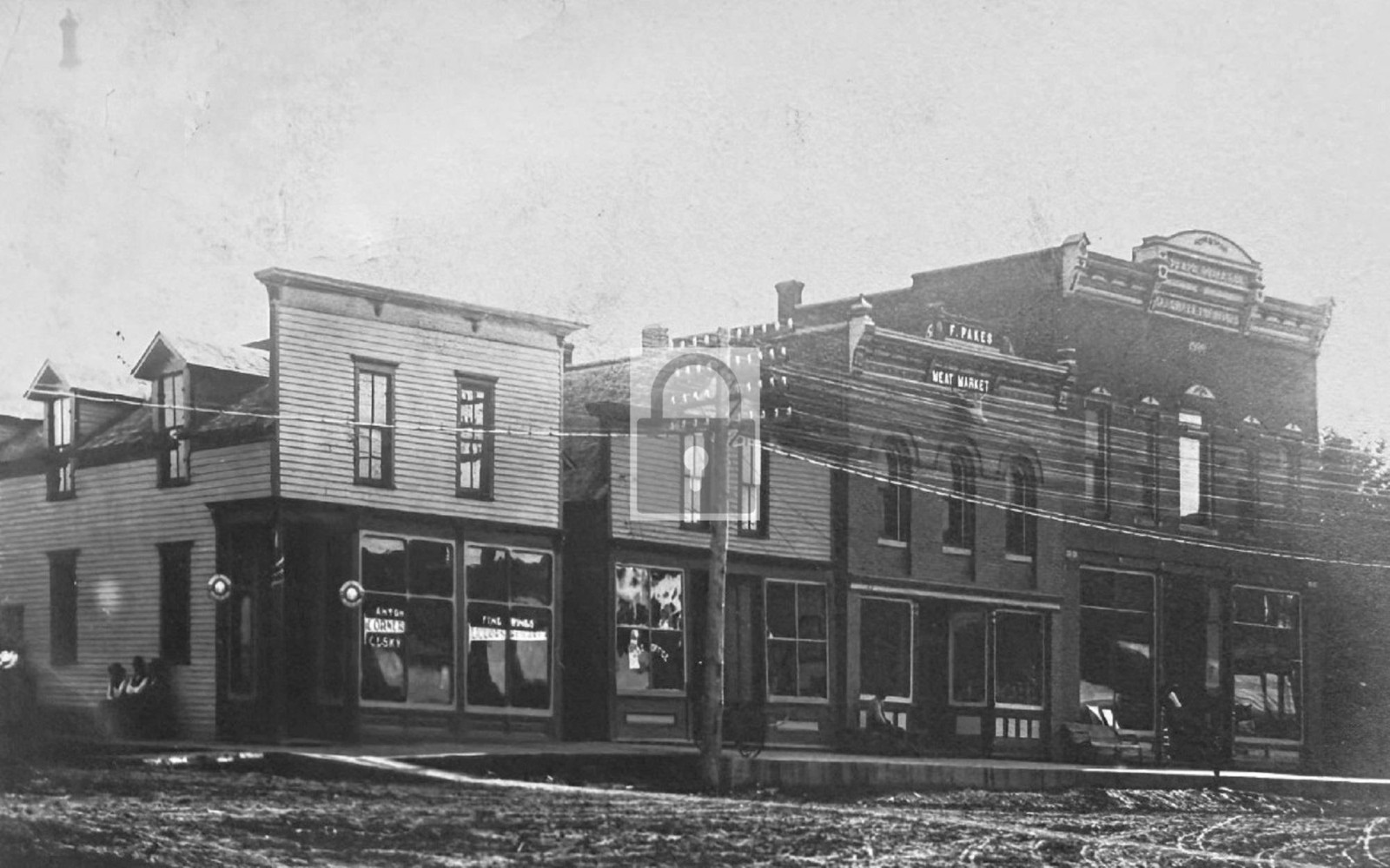 Street View Meat Market Howells Nebraska NE - Reprint Street View Meat Market Howells Nebraska NE - Reprint