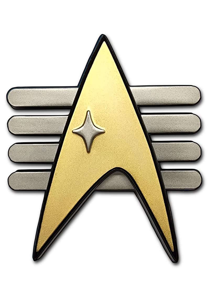FanSets Star Trek TNG Future Imperfect Admiral Communicator 1:1 Magnetic Pin FanSets Star Trek TNG Future Imperfect Admiral Communicator 1:1 Magnetic Pin