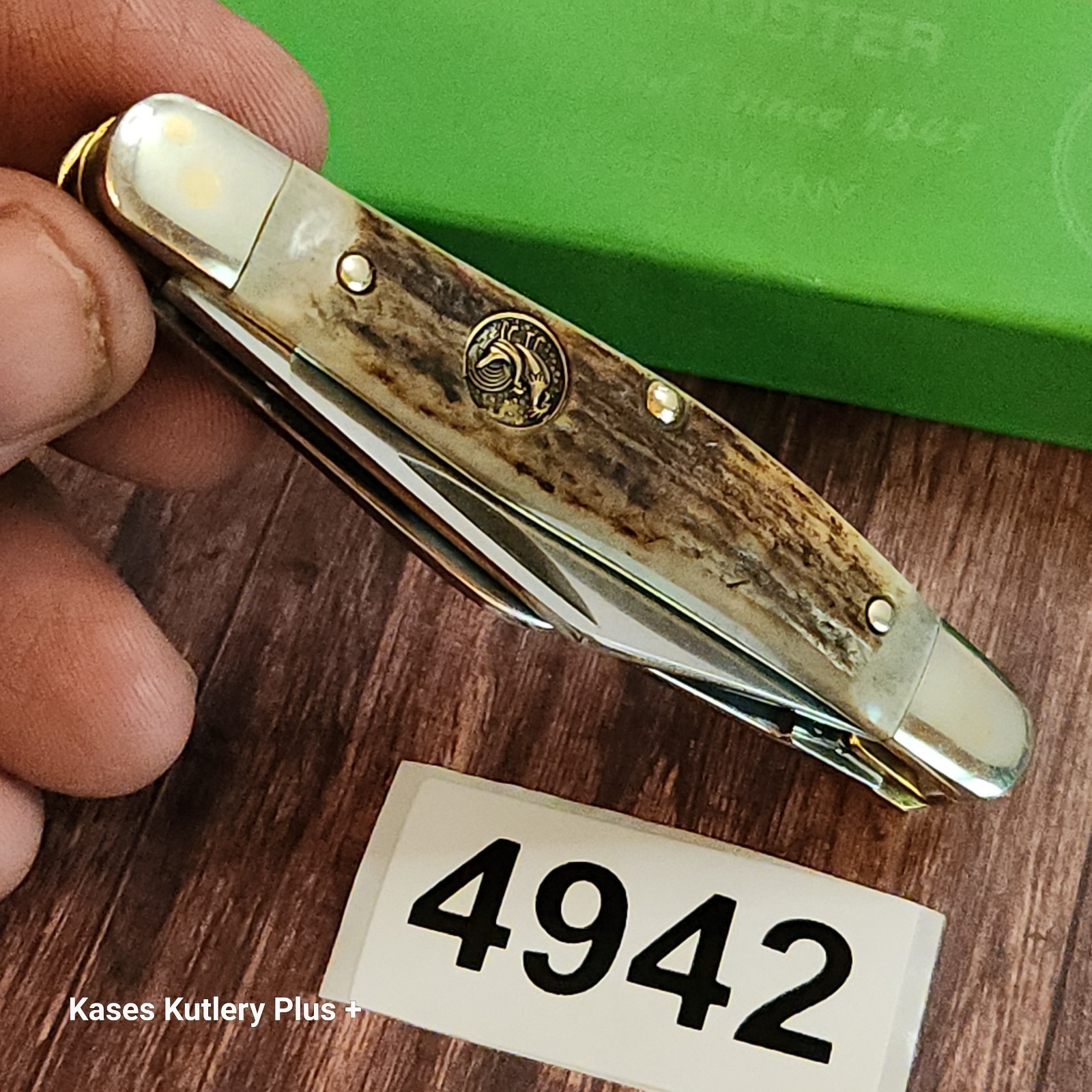 Hen & Rooster Bertram Cutlery 333-DS Stockman Knife Germany 3.38\