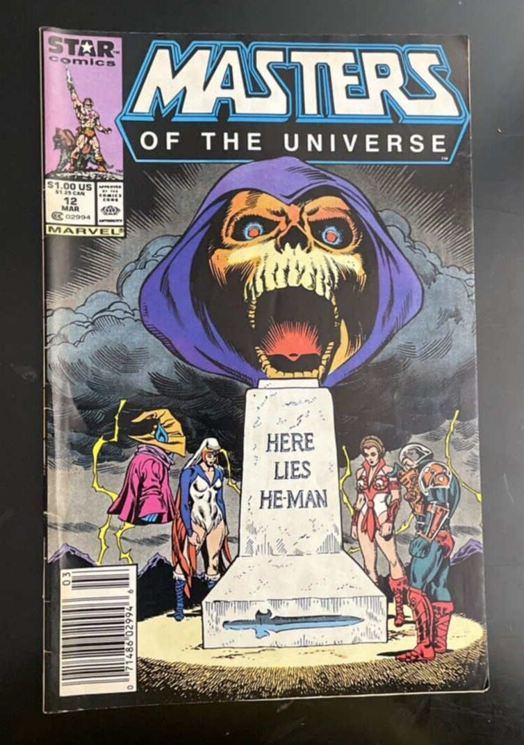 Masters of the Universe #12 (March 1988, Star / Marvel Comics) VG+