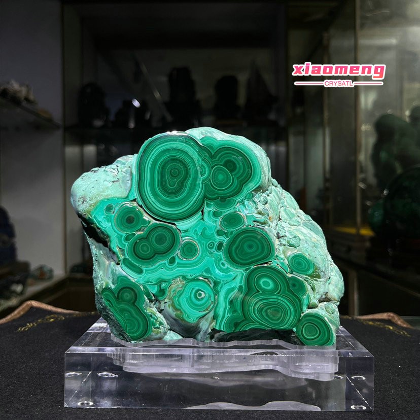 5.9LB Natural peacocks, quartz crystal mineral specimens, spiritual healing+base