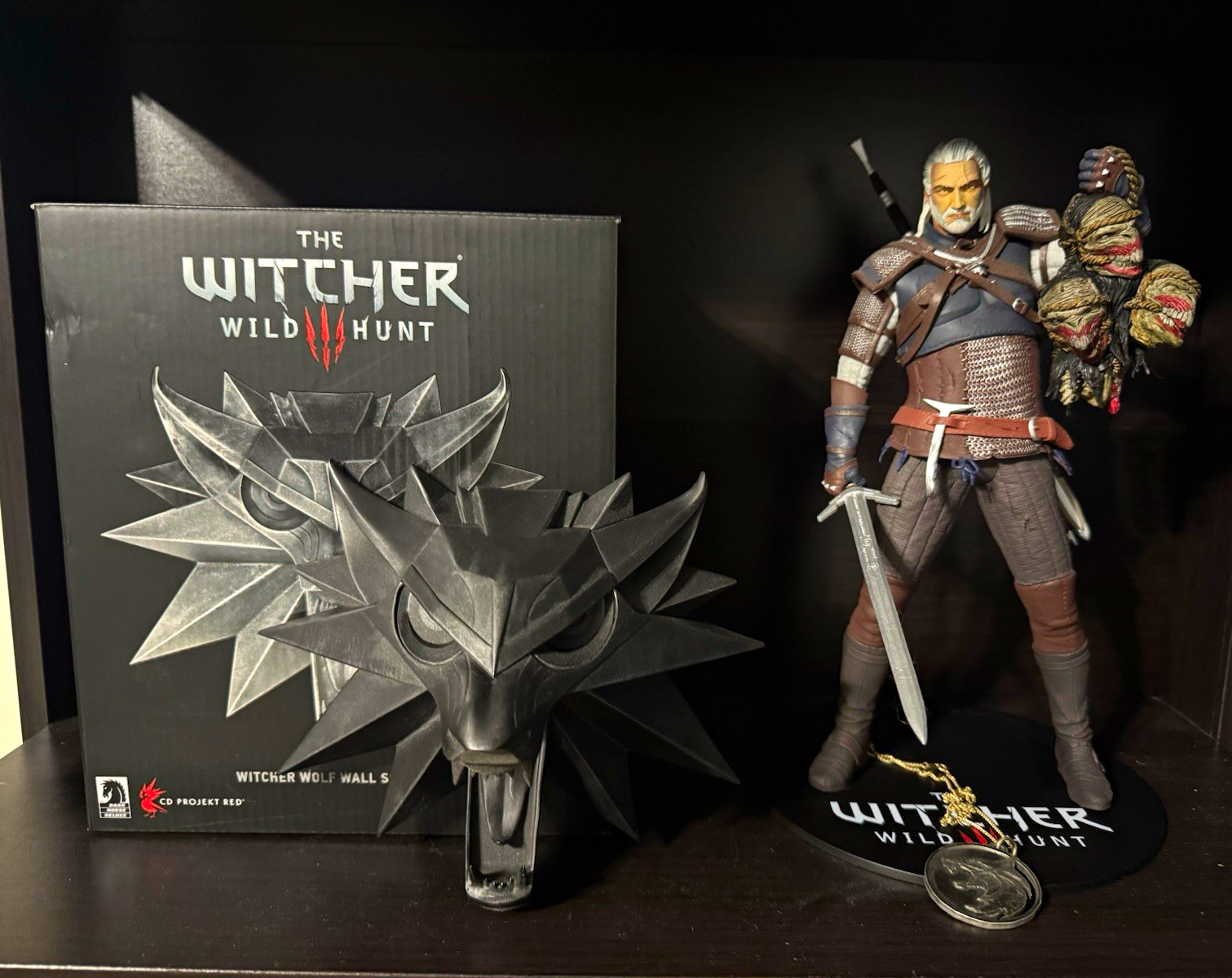 The Witcher III Wild Hunt Wolf Wall Sculpture The Witcher III Wild Hunt Wolf Wall Sculpture
