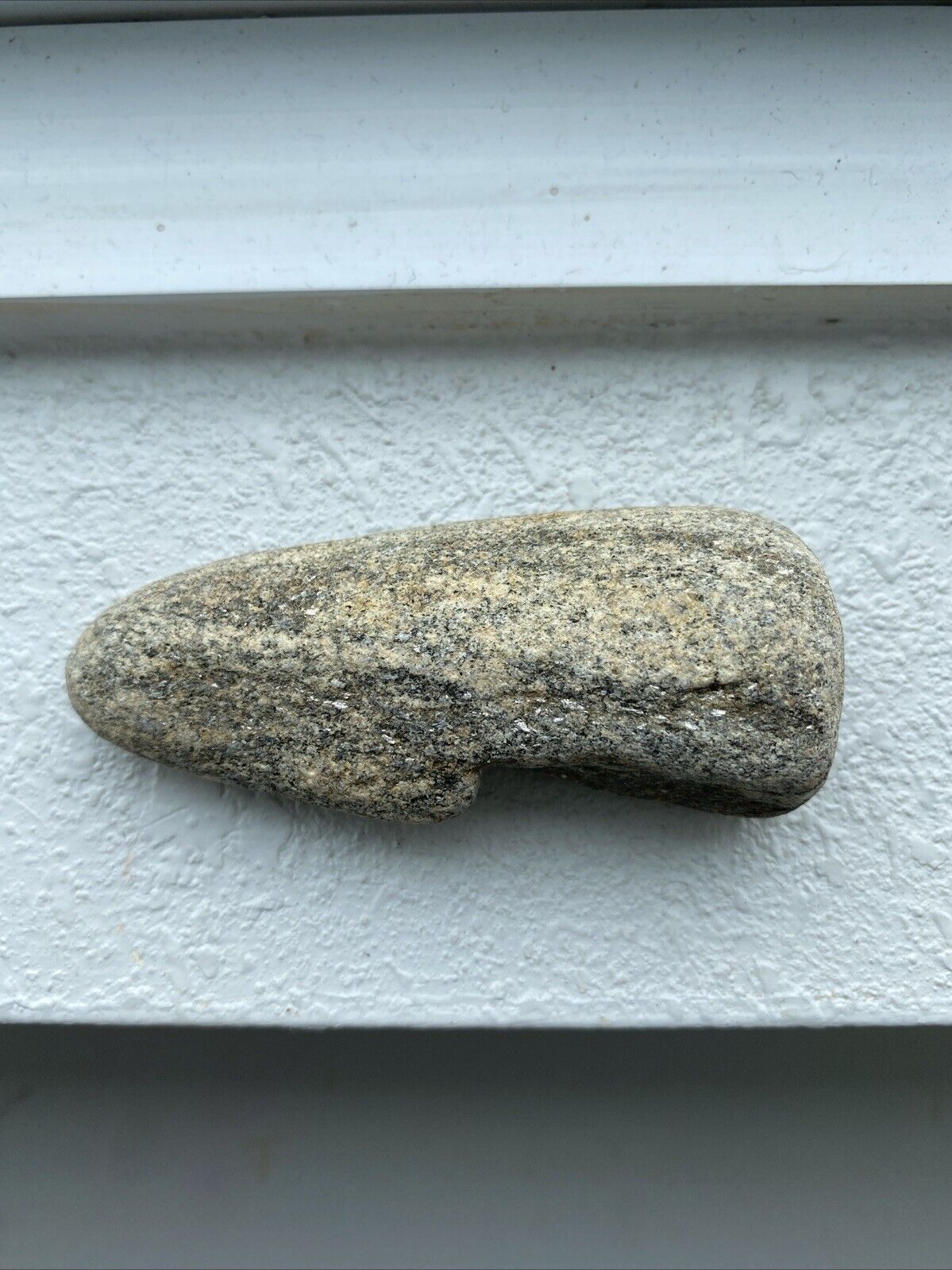 Native American Indian Grooved Stone Tomahawk/Axe Head - Logan County, Illinois