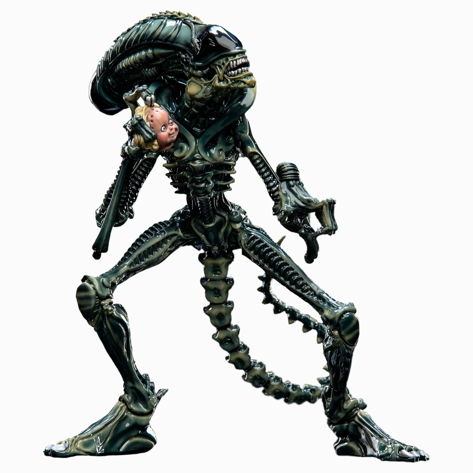 Weta Mini Epics Aliens Xenomorph Warrior Limited Edition Figure: Damaged Package