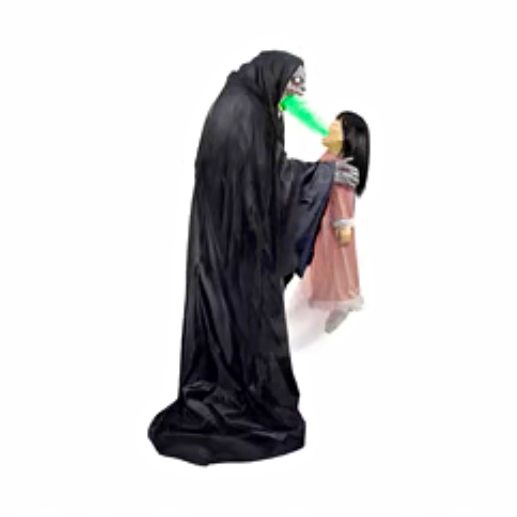 Tekky Soul Sucker Demon Reaper Talking Halloween Animatronic Prop Plug-In/Batt Tekky Soul Sucker Demon Reaper Talking Halloween Animatronic Prop Plug-In/Batt