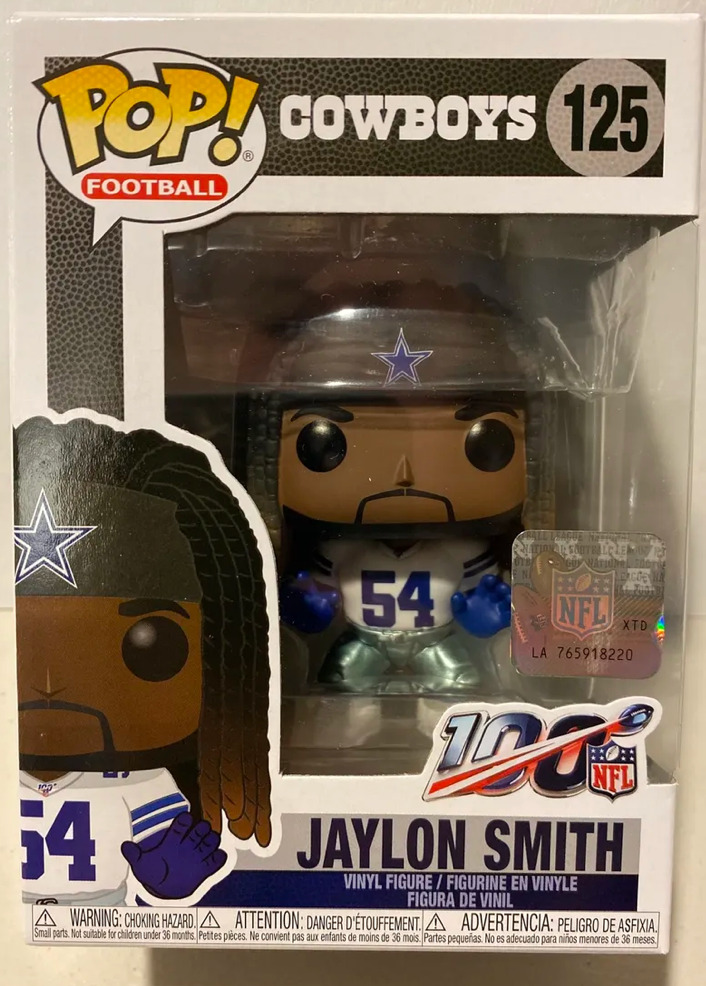 NFL Dallas Cowboys - Jaylon Smith #125 Funko Pop Vinyl Figure NEW
