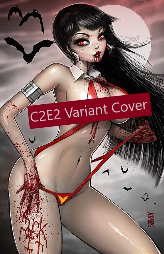 Vampiverse #4 Comics Elite C2E2 Variant Cover Dynamite Entertainment  2021