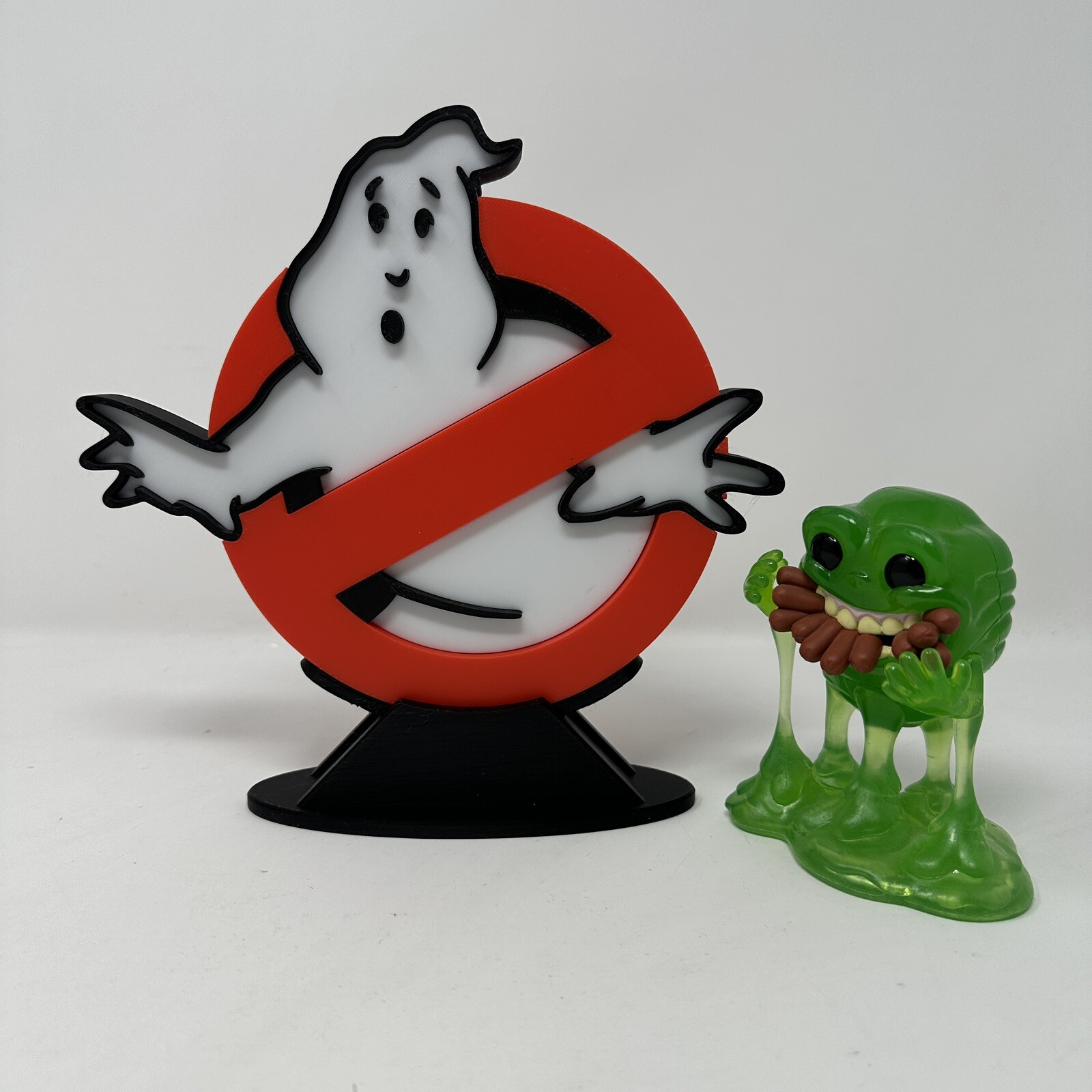 3D Printed GHOSTBUSTERS - Fan Sign for your Funko Pops & Collectibles 3D Printed GHOSTBUSTERS - Fan Sign for your Funko Pops & Collectibles