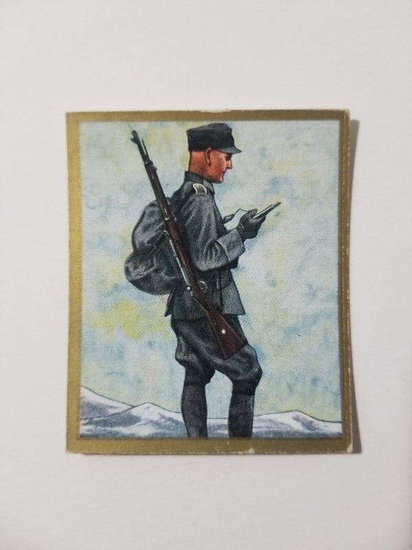 1933 DIE REICHSWEHR GERMAN MILITARY CIGARETTE CARD #36 WALDORF-ASTORIA