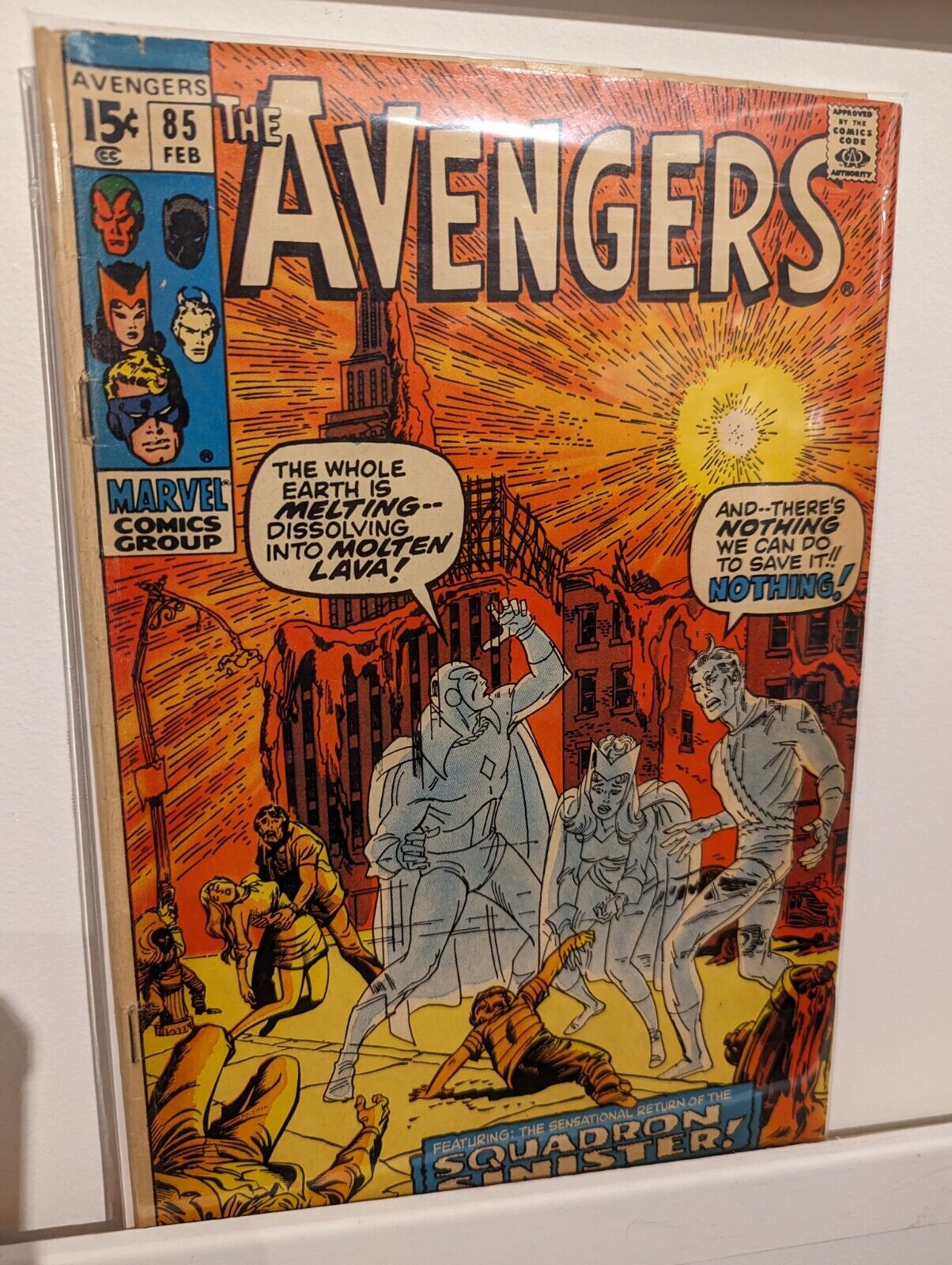 Avengers #85 1st Appearance Squadron Supreme Marvel 1971 Marvel Comics 