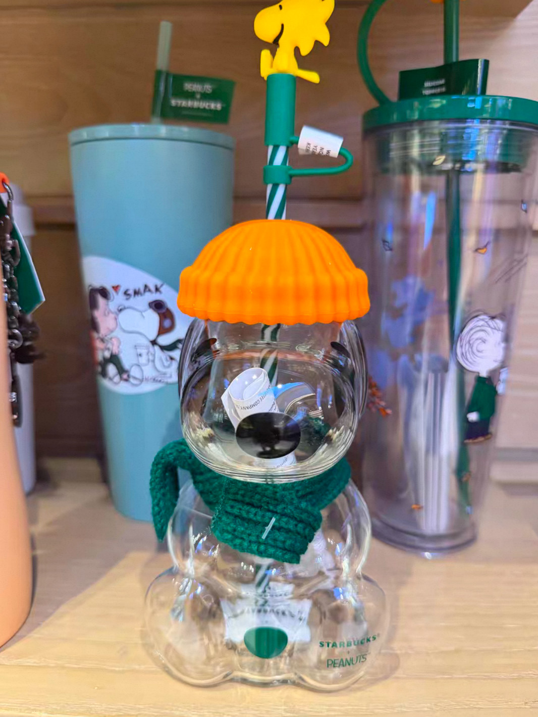 NEW Special 2026 Presale Starbucks x Peanuts Snoopy Glass Cup GIFT —US SELLER