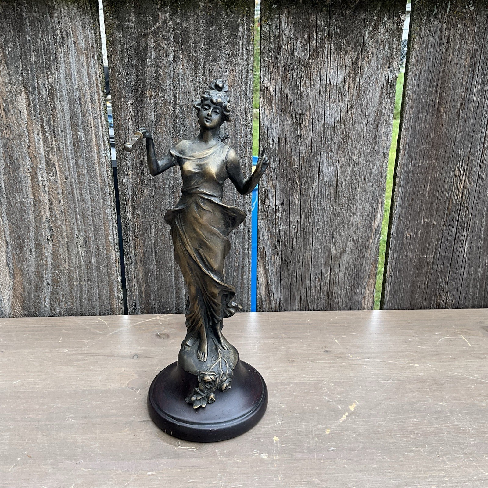 vintage Junghans Diana Swinging Mystery Clock Statue 12 vintage Junghans Diana Swinging Mystery Clock Statue 12
