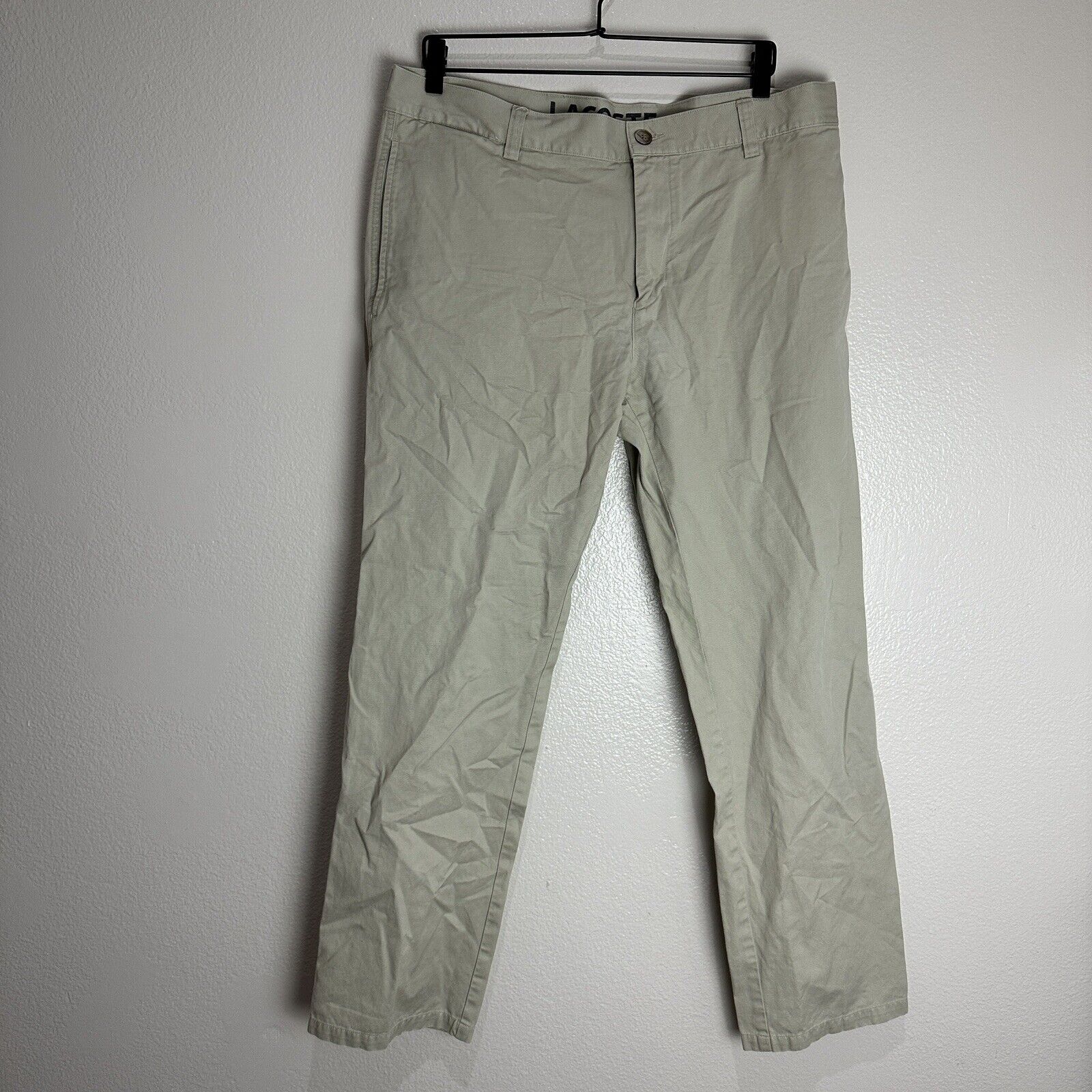 Lacoste Vintage Beige Pants Size Taille 46
