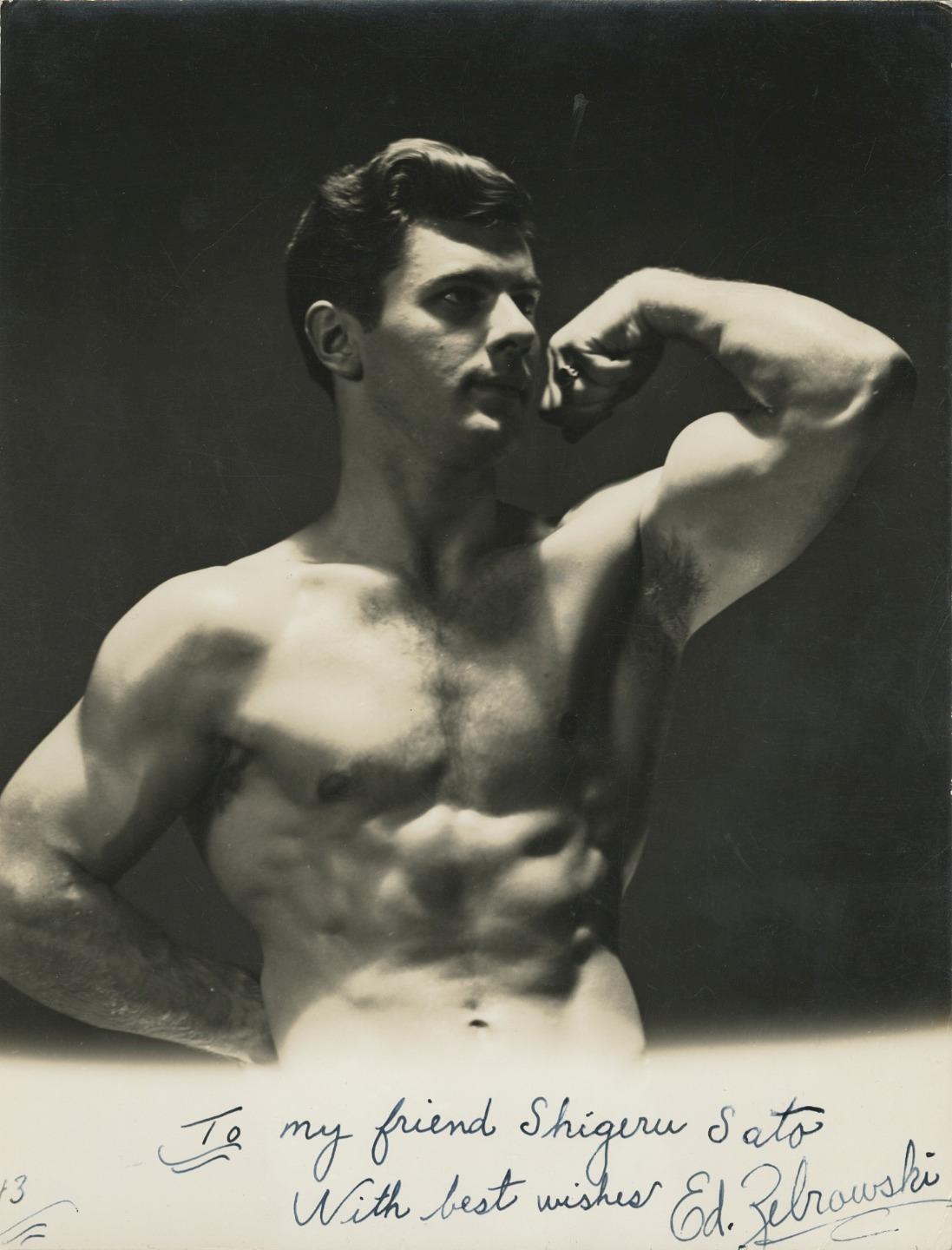c. 1930\'s Ed Zebrowski Photograph GAY BEEFCAKE