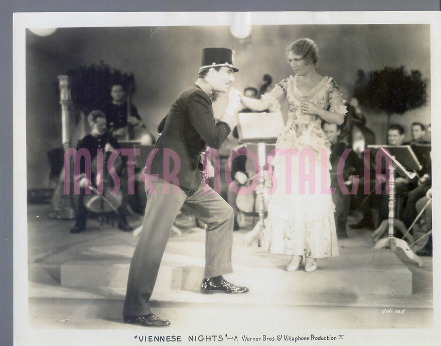 Vintage Photo 1930 Walter Pidgeon Vivienne Segal VIENNESE NIGHTS #105 Opera