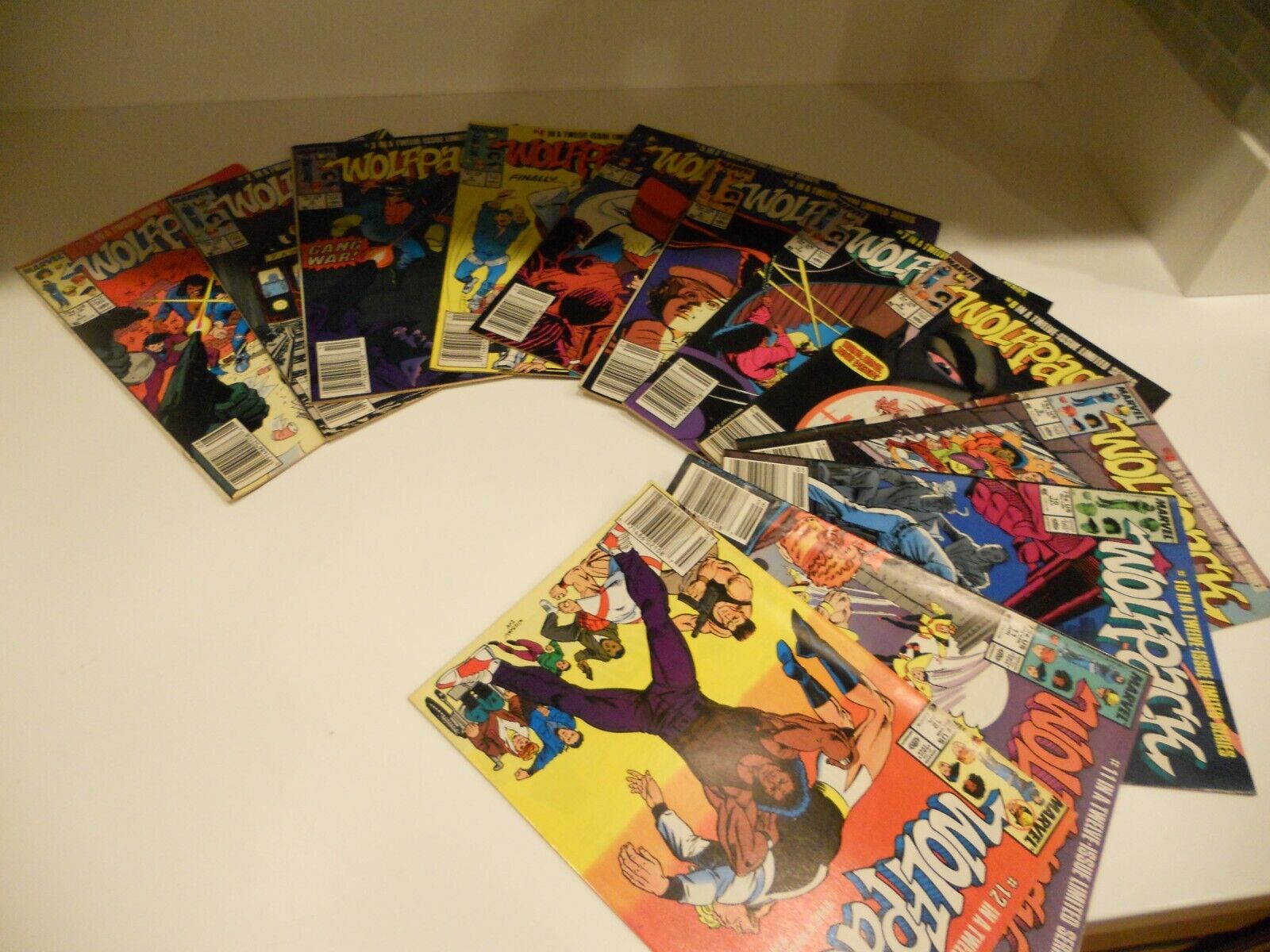 Wolfpack set #1-12 Marvel  (1988-89)