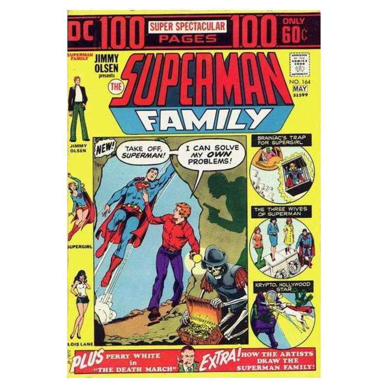 Superman Family #164 in Fine minus condition. DC comics [n&