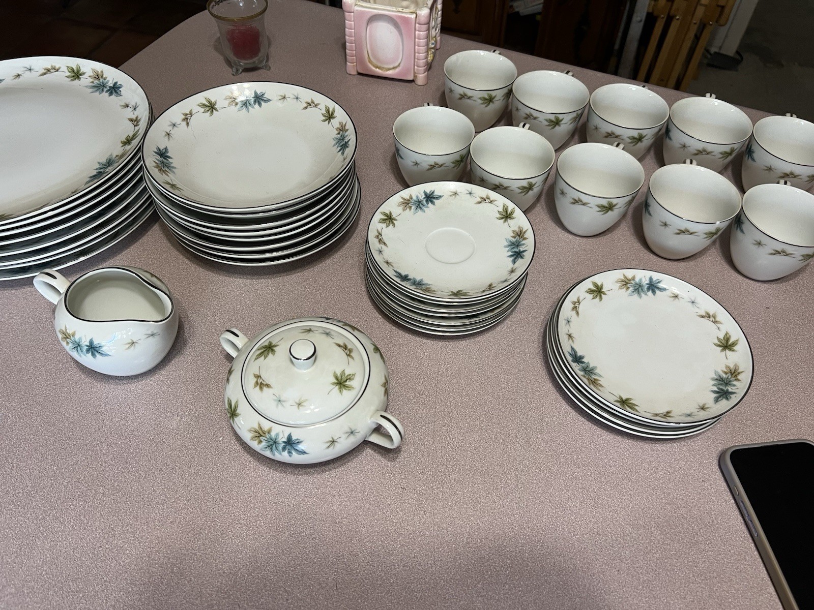 Vintage Japanese Dish Set