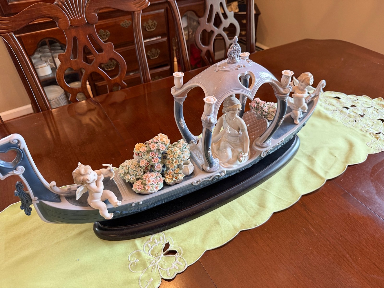 Lladro Gondola of Love - 1870- Limited Edition - Signed