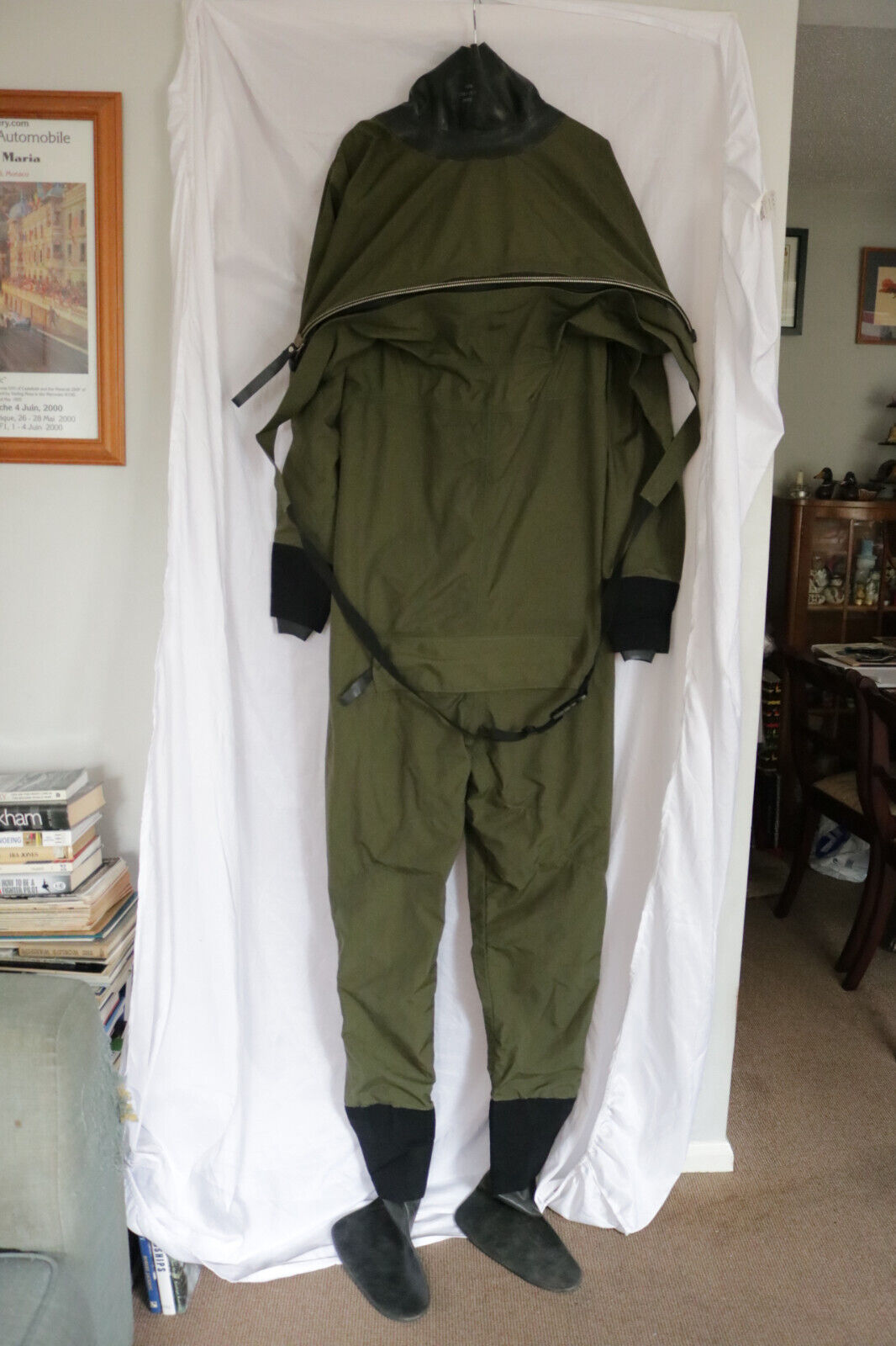 UK Forces DPM Typhoon surface dry suit XL
