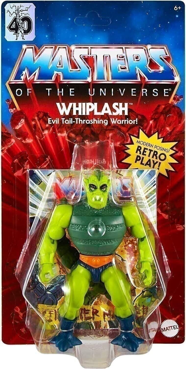 Masters of the Universe MOTU Origins Whiplash Action Figure Shipped in a Box Masters of the Universe MOTU Origins Whiplash Action Figure Shipped in a Box