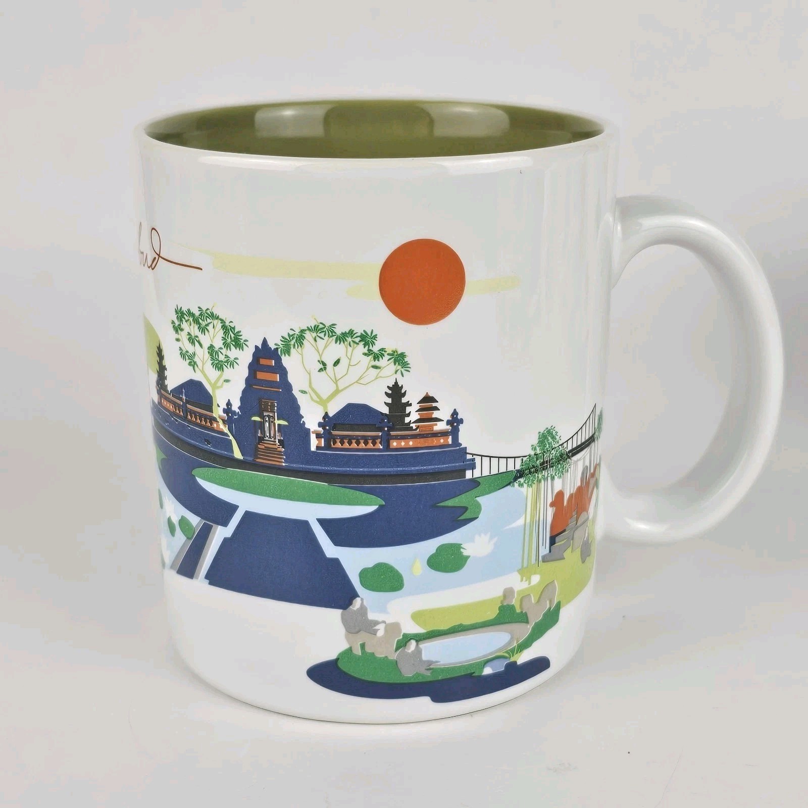 Ubud Starbucks coffee Cup Mug 16 oz Indonesia Series New