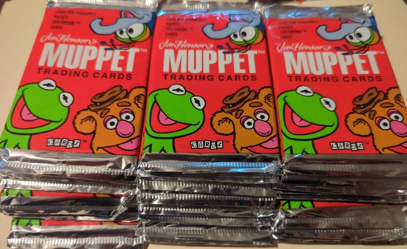 30x Pack LOT- Jim Henson's Muppets Trading Cards from Cardz SEALED + LOOSE CARDS